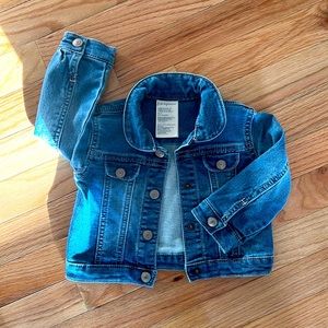 NWOT Baby Jean Jacket 12M